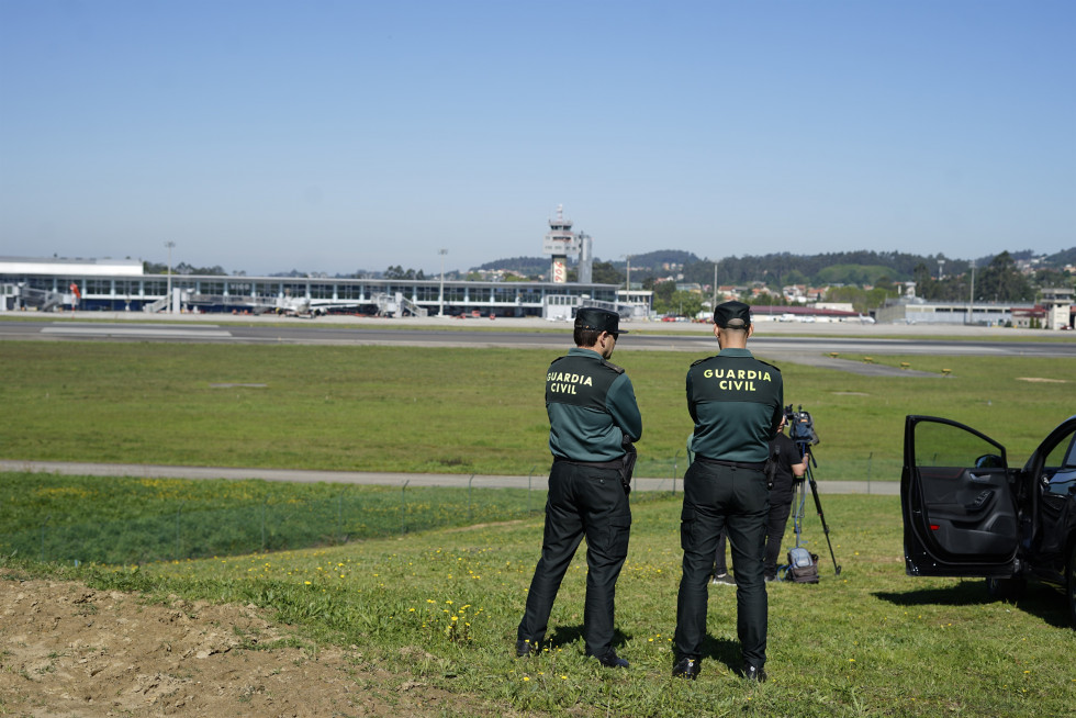 Juan Carlos I llega a Vigo