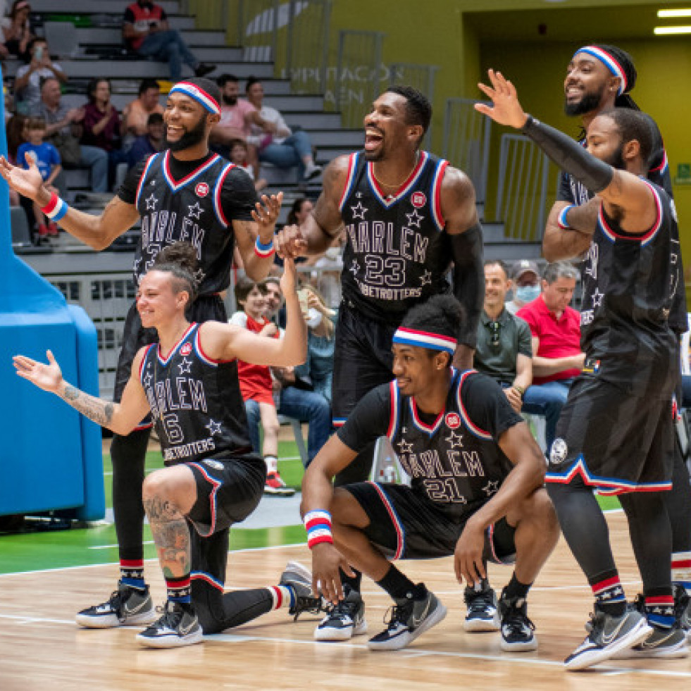 La gira de los Harlem Globetrotters pasará en mayo por A Coruña