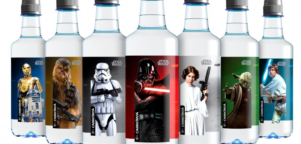Cabreiroá lanza sus nuevas botellas de edición especial Star Wars