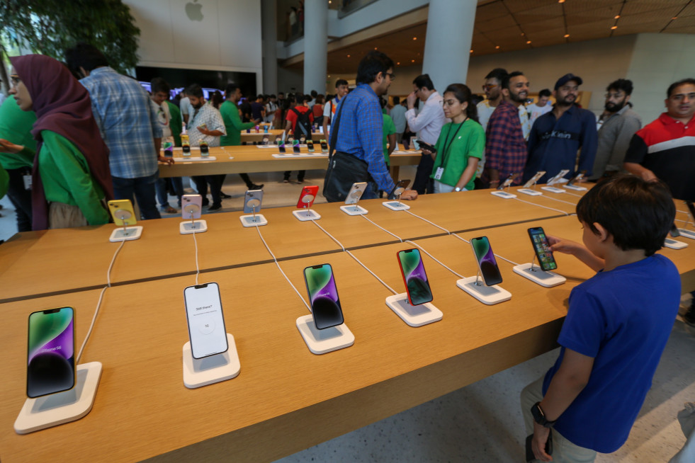 Apertura tienda de Apple en la India