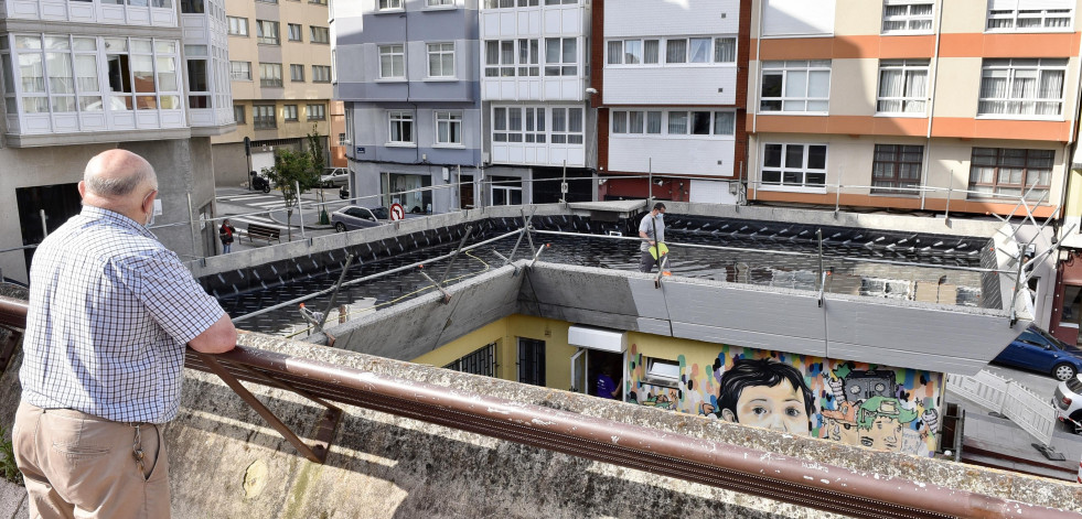 La EIM de Monte Alto recibe el “mimo” que le faltaba  con la reforma de su cubierta