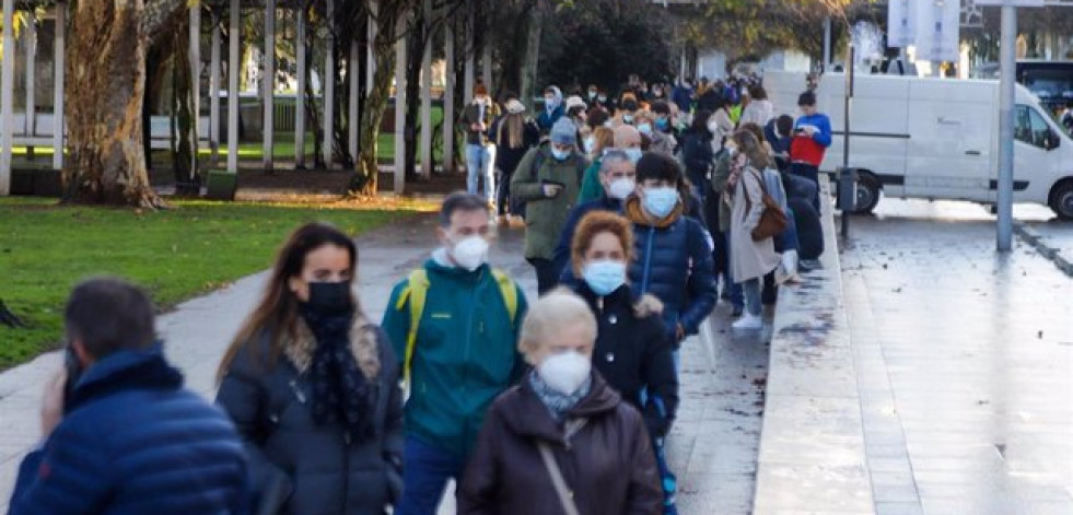 Los contagios vuelven a superar los 5.000 en Galicia y la presión hospitalaria en ascenso con 449 ingresados