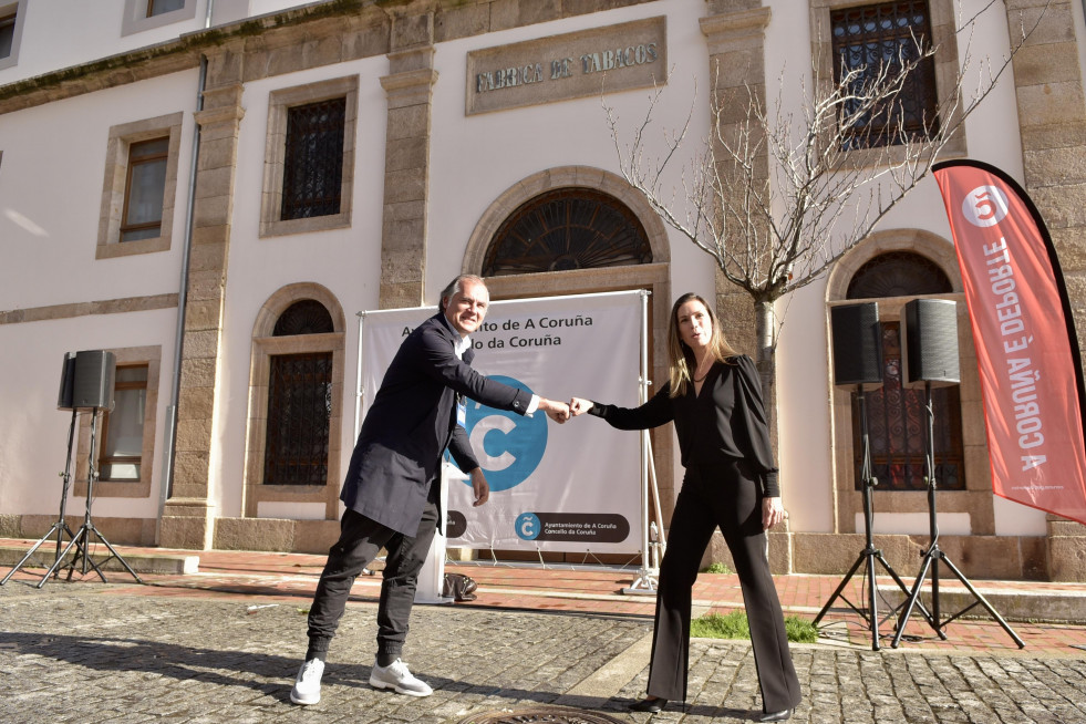 Suso Martínez y Mónica Martínez en la presentación