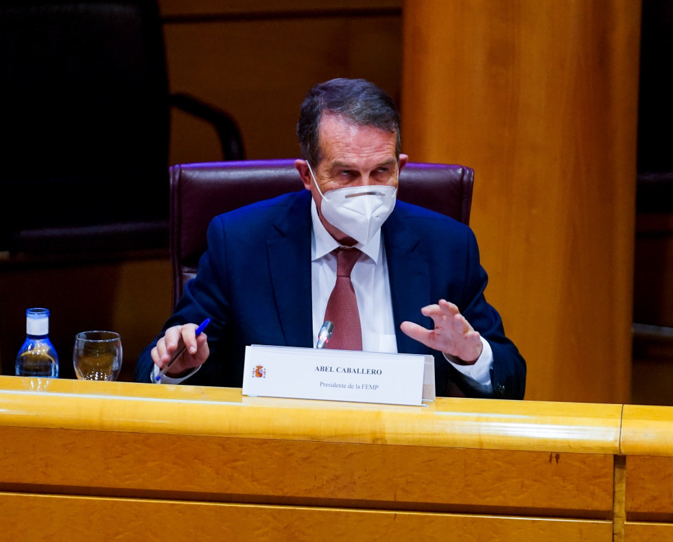 Abel Caballero interviene ante una comisión del Senado