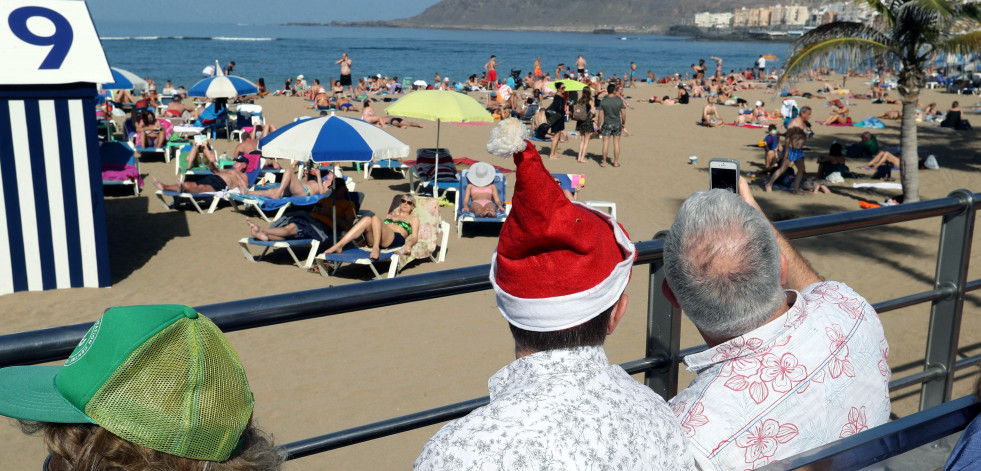 La Navidad será más cálida de lo normal, con lluvias en Galicia, el noroeste y Canarias